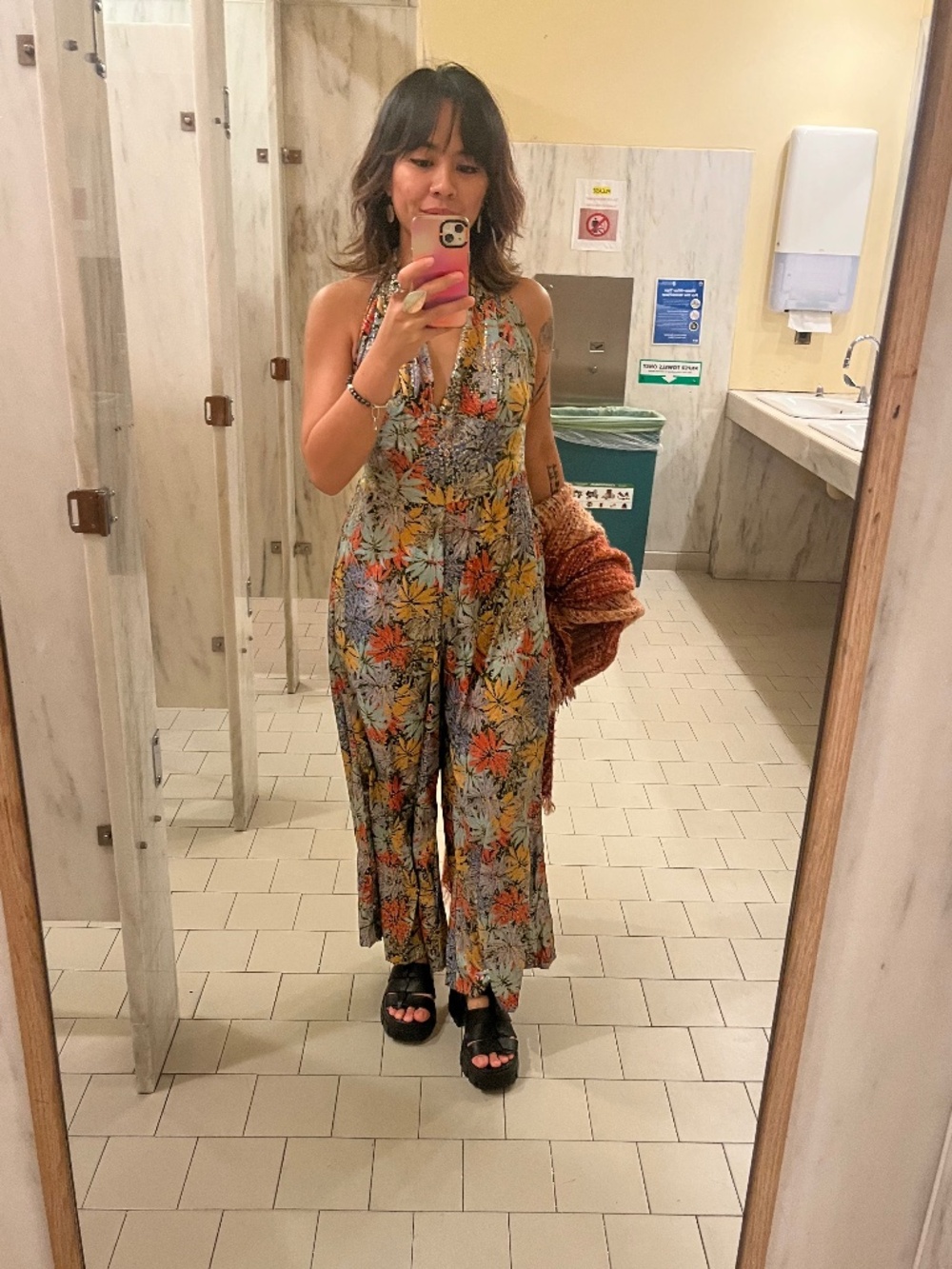 Floral Jumpsuit